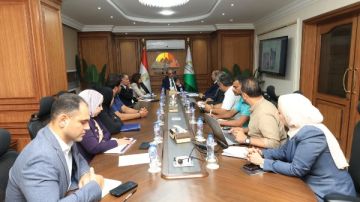 محافظ الجيزة يتابع أداء حي إمبابة ويوجه بتكثيف حملات إزالة الإشغالات والتصدي للبناء المخالف محافظ الجيزة يتابع أداء حي إمبابة ويوجه بتكثيف حملات إزالة الإشغالات والتصدي للبناء المخالف