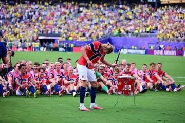 النرويج تحقق إنجازا تاريخيا للمرة الأولى في كأس العالم النرويج تحقق إنجازا تاريخيا للمرة الأولى في كأس العالم