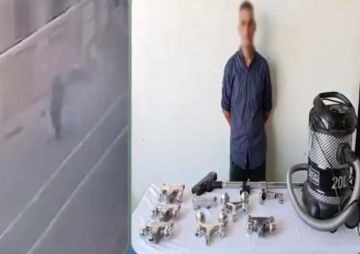 خلاطات ومكنسة.. تفاصيل ضبط لص سرق مسجد بالمنوفية خلاطات ومكنسة.. تفاصيل ضبط لص سرق مسجد بالمنوفية