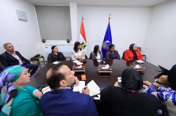 نائبة وزيرة التضامن تزور البحيرة صور نائبة وزيرة التضامن تزور البحيرة صور