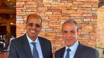 وزير الخارجية يلتقي رئيس مفوضية الاتحاد الأفريقي لبحث سبل دعم العمل الأفريقي المشترك وزير الخارجية يلتقي رئيس مفوضية الاتحاد الأفريقي لبحث سبل دعم العمل الأفريقي المشترك