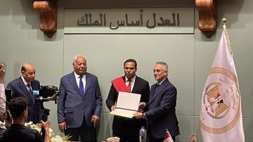 وزير العدل يكرم 90 من القضاة المتميزين بالإسكندرية وزير العدل يكرم 90 من القضاة المتميزين بالإسكندرية