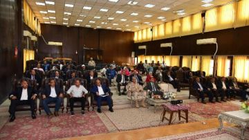سكرتير الفيوم يشهد محاضرة توعوية عن الأمن القومي المصري سكرتير الفيوم يشهد محاضرة توعوية عن الأمن القومي المصري
