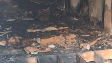 مليون جنيه خسائر .. حريق يلتهم معرض أدوات كهربائية بالمنوفية