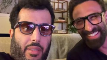 إبراهيم فايق يروج للموسم الجديد لبرنامجه رفقة المستشار تركي آل الشيخ إبراهيم فايق يروج للموسم الجديد لبرنامجه رفقة المستشار تركي آل الشيخ