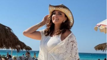 بشرى تخطف الأنظار على البحر بإطلالة جديدة.. شاهد بشرى تخطف الأنظار على البحر بإطلالة جديدة.. شاهد