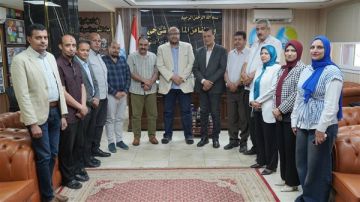 رئيس مياه سوهاج ووكيل التعليم يستعرضان نتائج برنامج صحتهم مستقبلهم
