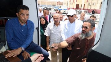 جنوب سيناء.. استمرار سيارة المركز التكنولوجي المتنقلة شهرا لتقريب الخدمات جنوب سيناء.. استمرار سيارة المركز التكنولوجي المتنقلة شهرا لتقريب الخدمات