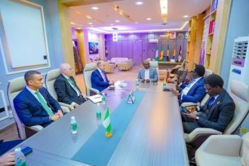 وزير الاستثمار يبحث مع مفوضية التأمين ووزارة الداخلية بنيجيريا فرص التعاون وزير الاستثمار يبحث مع مفوضية التأمين ووزارة الداخلية بنيجيريا فرص التعاون