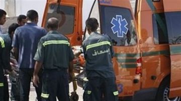 إصابة شخصين صدمتهما سيارة مسرعة بالفيوم