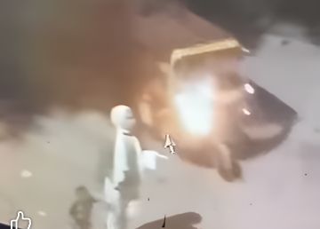 كاميرا مراقبة توثق واقعة صادمة في مصر كاميرا مراقبة توثق واقعة صادمة في مصر