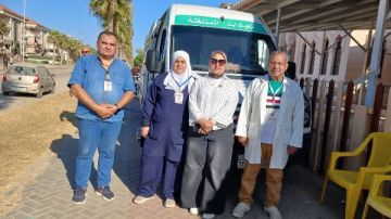 إطلاق قافلة التأمين الطبى برأس البر خلال شهور الصيف إطلاق قافلة التأمين الطبى برأس البر خلال شهور الصيف