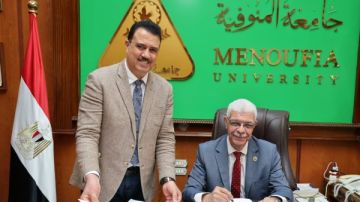 رئيس جامعة المنوفية يعتمد نتيجة كلية الذكاء الاصطناعي بنسبة نجاح 84.3 رئيس جامعة المنوفية يعتمد نتيجة كلية الذكاء الاصطناعي بنسبة نجاح 84.3