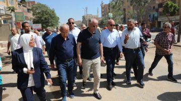 تنفيذ خط مياه شرب رئيسي لخدمة جنوب القاهرة تنفيذ خط مياه شرب رئيسي لخدمة جنوب القاهرة