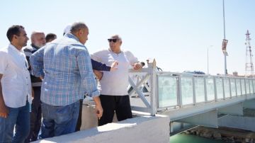 محافظ مطروح يتابع تطوير كوبري روميل وباب البحر محافظ مطروح يتابع تطوير كوبري روميل وباب البحر