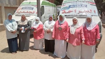 صحة بني سويف: قافلة طبية بصفط الشرقية تقدم 2900 خدمة والكشف على 900 حالة بالواسطى