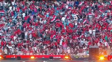 أجواء احتفالية داخل ستاد القاهرة استعدادا لتكريم منتخب مصر أجواء احتفالية داخل ستاد القاهرة استعدادا لتكريم منتخب مصر
