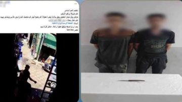 القبض على المتهمين بالتشاجر بسلاح أبيض في الجيزة القبض على المتهمين بالتشاجر بسلاح أبيض في الجيزة