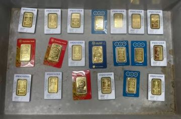أسعار سبائك الذهب خلال التعاملات المسائية اليوم الجمعة بالصاغة أسعار سبائك الذهب خلال التعاملات المسائية اليوم الجمعة بالصاغة