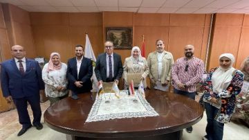 تعاون استراتيجي بين مستشفيات جامعة الزقازيق وجامعة الابتكار لتأهيل كوادر الذكاء الاصطناعي والتحول الرقمي تعاون استراتيجي بين مستشفيات جامعة الزقازيق وجامعة الابتكار لتأهيل كوادر الذكاء الاصطناعي والتحول الرقمي