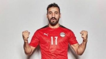 مهند لاشين: مباراة بلجيكا كانت الأصعب في المونديال.. وصلاح دعمني بعد خطأ البرازيل