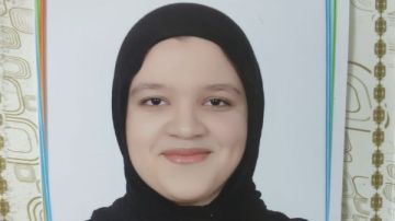 مريم وائل الثانية على الثانوية العامة أدبي : الدعاء ومواظبتي على الصلاة سر تفوقي وسألتحق بالحقوق