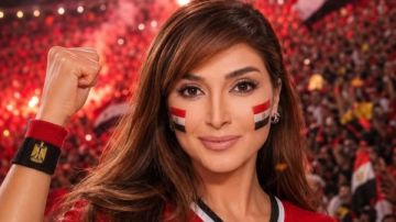 روجينا تدعم لاعبي المنتخب: النصر لمصر روجينا تدعم لاعبي المنتخب: النصر لمصر