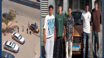إزعاج وضوضاء.. القبض على 5 طلاب رقصوا فى الشارع بالقاهرة إزعاج وضوضاء.. القبض على 5 طلاب رقصوا فى الشارع بالقاهرة