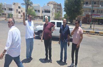 رئيس مدينة سفاجا يرافق لجنة الإسكان لمعاينة المواقع المقترحة لإقامة وحدات سكنية جديدة رئيس مدينة سفاجا يرافق لجنة الإسكان لمعاينة المواقع المقترحة لإقامة وحدات سكنية جديدة