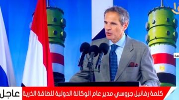 رفائيل جروسي: المفاعل النووي المصري مبهر حقا ويسابق الزمن رفائيل جروسي: المفاعل النووي المصري مبهر حقا ويسابق الزمن