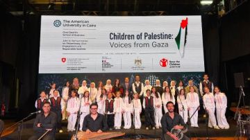 سفارة فلسطين تطلق كورال الأطفال الناجين من الحرب