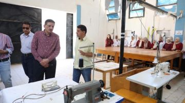 الوادي الجديد.. متابعة المشروعات التنموية بالخارجة الوادي الجديد.. متابعة المشروعات التنموية بالخارجة