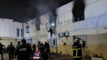 حريق ضخم يقتل 11 طفلا في الجزائر ويصيب 19 آخرين حريق ضخم يقتل 11 طفلا في الجزائر ويصيب 19 آخرين