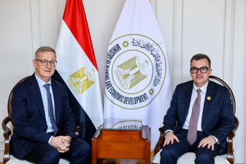 وزير التخطيط يبحث مع سفير أيرلندا دفع مجالات التعاون وزير التخطيط يبحث مع سفير أيرلندا دفع مجالات التعاون