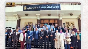 الخدمة الاجتماعية التنموية ببني سويف تحصد المركز الأول والجائزة الذهبية في مسابقة أفضل كلية رائدة في التنمية المستدامة 
