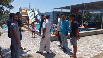 حملة بيئية على حمامات السباحة بعدد من الأندية بمدينة الفيوم حملة بيئية على حمامات السباحة بعدد من الأندية بمدينة الفيوم