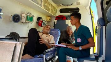 الدفعة الـ61 من الجرحى والمصابين الفلسطينيين تعبر ميناء رفح البري برعاية إنسانية متكاملة من الهلال الأحمر المصري