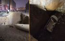 سقوط سيارة داخل حفرة بالأسمرات - eg