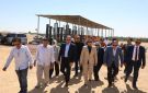 محافظ الوادي ورئيس هيئة تنمية الصعيد يتفقدان مشروع تطوير مصنع المخلفات الزراعية صور