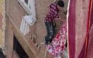  رقصة كادت تتحول لكارثة .. القبض على شاب رقص أعلى ماسورة غاز طبيعي ببشتيل