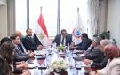 وزير الصحة يبحث مع الأمين العام لمؤسسة الجارحي تعزيز التعاون لدعم القطاع الصحي