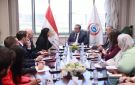 وزير الصحة يستقبل وفدا لبحث تنفيذ المدينة الطبية بالتعاون مع القطاع الخاص والبنك الأوروبي