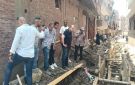 نائب محافظ الجيزة يتفقد أعمال التطوير والرصف بطريق أبو صير بالحوامدية