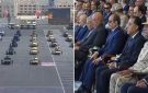 الرئيس السيسي يشهد استعراض مجموعة من المعدات والمركبات المستخدمة في مهام القضاء على العناصر الإرهابية