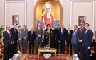 قداسة البابا تواضروس يستقبل رئيس هيئة قضايا الدولة في الكاتدرائية