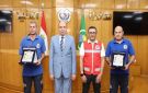 محافظ المنيا يكرم طاقم إسعاف بعد إنقاذ مصاب وتسليم 800 ألف جنيه.. صور - eg