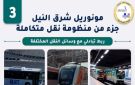 كيف تصل إلى مونوريل شرق النيل من وسائل النقل الجماعي الأخرى؟.. إنفوجراف