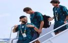 بعثة منتخب مصر تصل أتلانتا استعدادا لمواجهة الأرجنتين