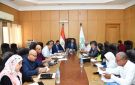 سكرتير عام المساعد يترأس اجتماع لجنة البت في طلبات تقنين أراضي الدولة بالفيوم