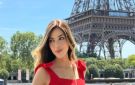 بفستان أحمر.. ميرنا جميل تخطف الأنظار من باريس